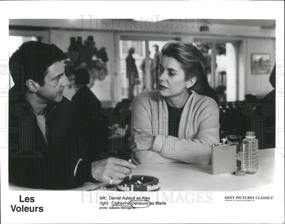 1996 Press Photo Catherine Deneuve French actress &quot;Thieves&quot; crime romance drama - Historic Images