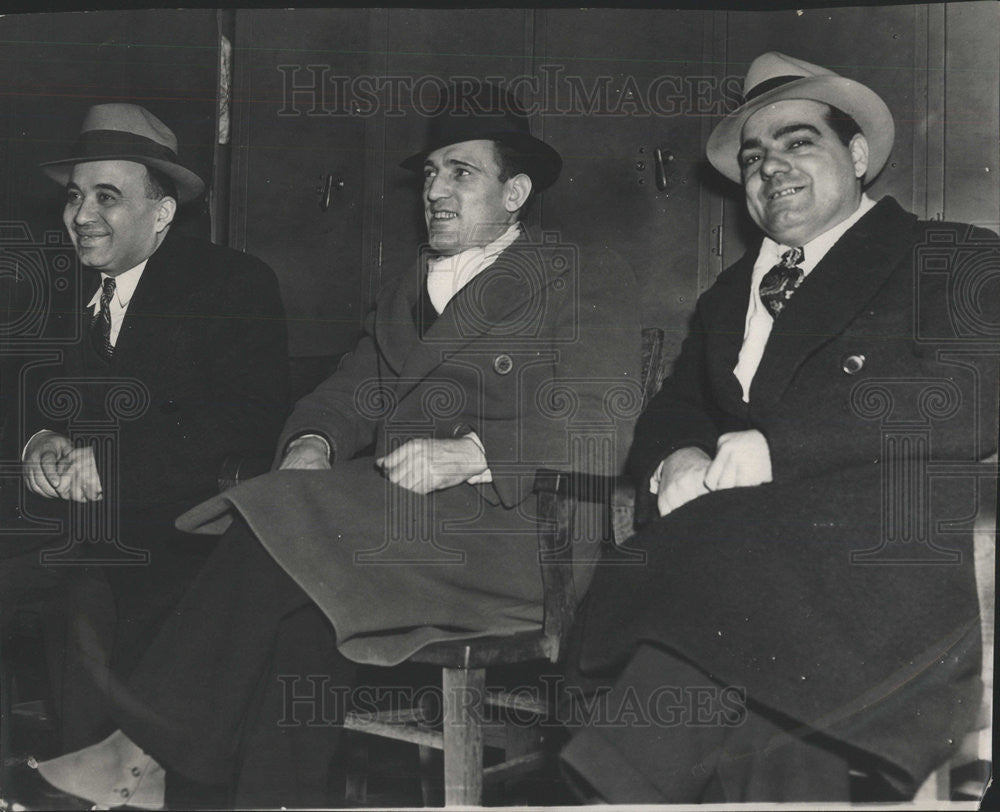 Press Photo Obien Case Suspects Joe Abbatorola, Frank Penicaro - Historic Images