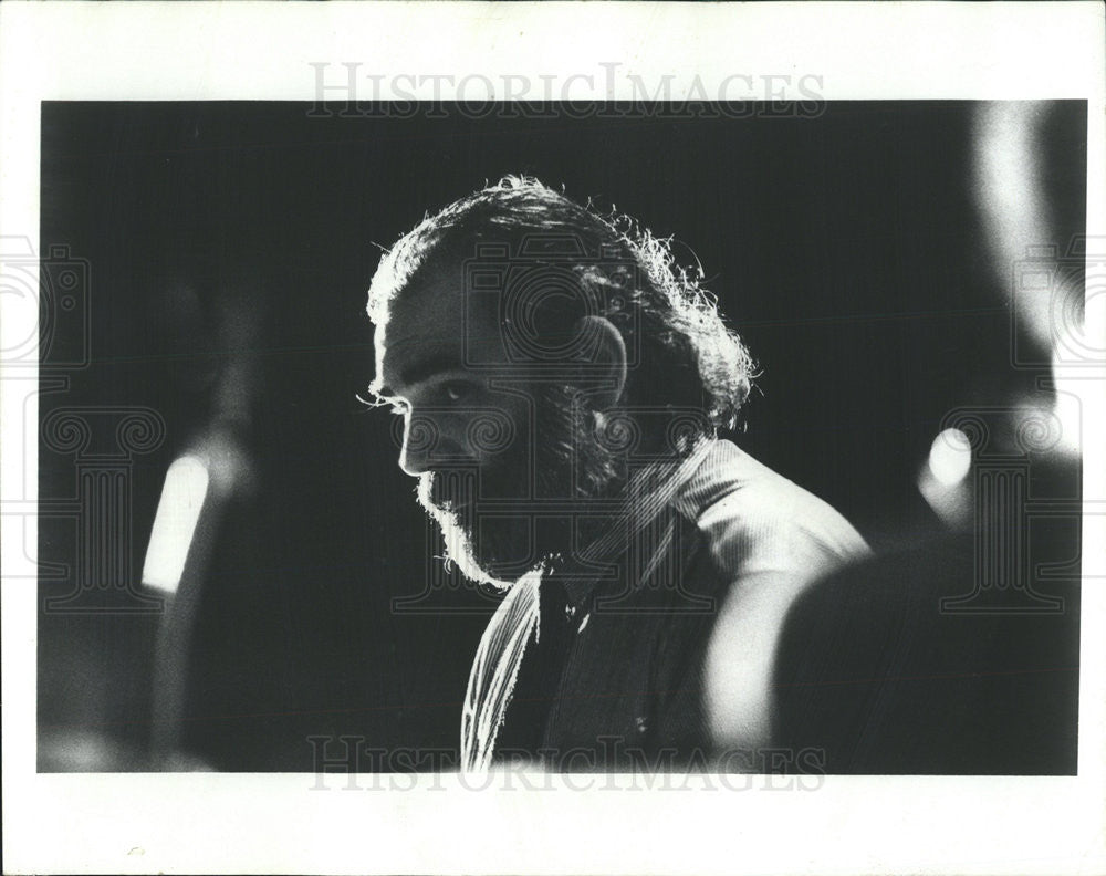 1985 Photo Composer William Russo In The New Music Chicago Spring Festival - Historic Images