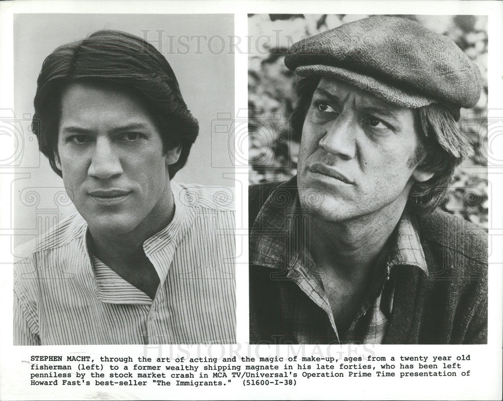 1978 Press Photo Stephen Macht American Film Television Actor - Historic Images