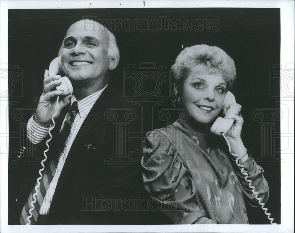 1987 Press Photo Gavin Patti MacLeod Chapter Two Stage Production - Historic Images