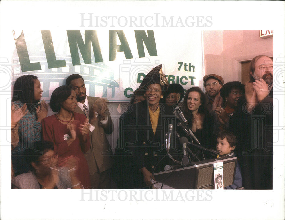 Press PhotoDorothy Tillman,city council - Historic Images