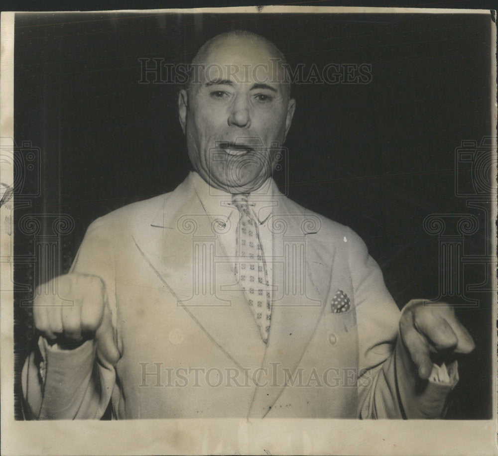 1951 Press Photo Sen neely Roman Holiday - Historic Images