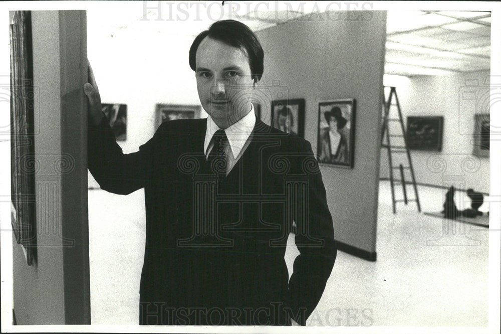 1978 Press Photo John Neff Director Museum Contemporary Art - Historic Images