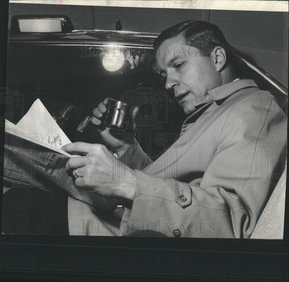 1964 Press Photo Chuck Perry Campaign - Historic Images