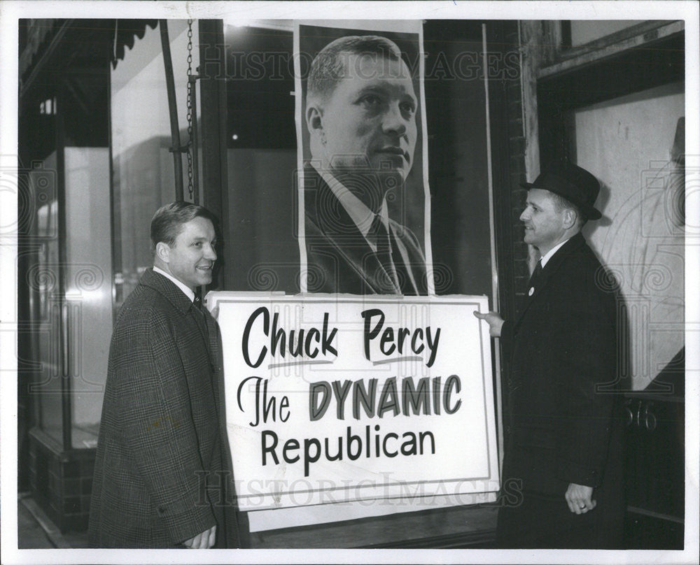 1964 Press Photo Republican Nomination Governor Charles H Percy - Historic Images