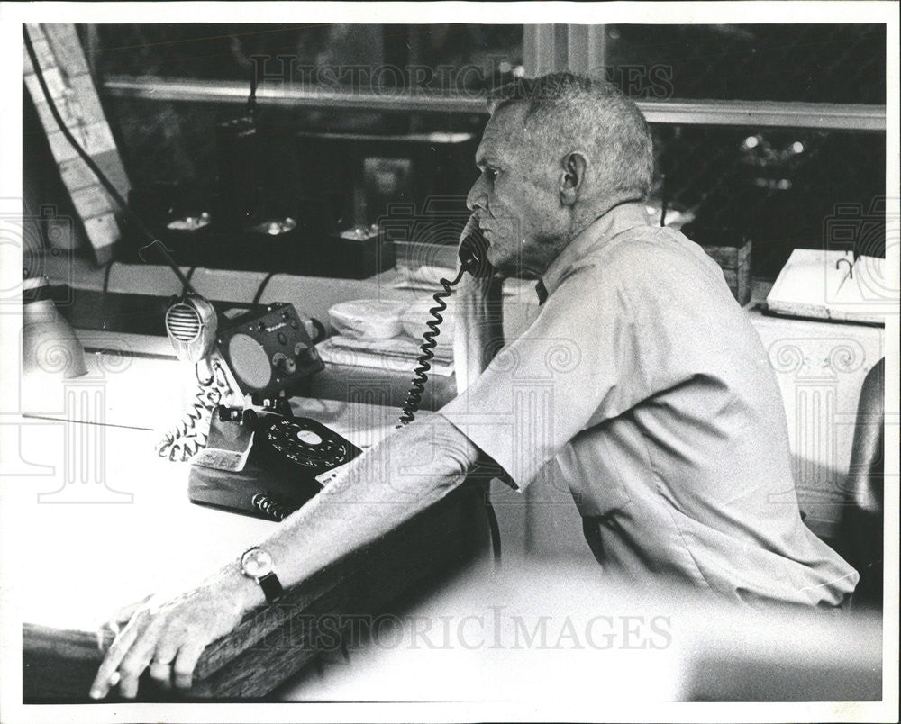 1972 Press Photo Robert Perkins Illinois Youth Commission Reception Diagnostic - Historic Images