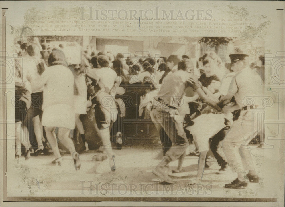 1970 Press Photo Gamal Abdel nasser - Historic Images