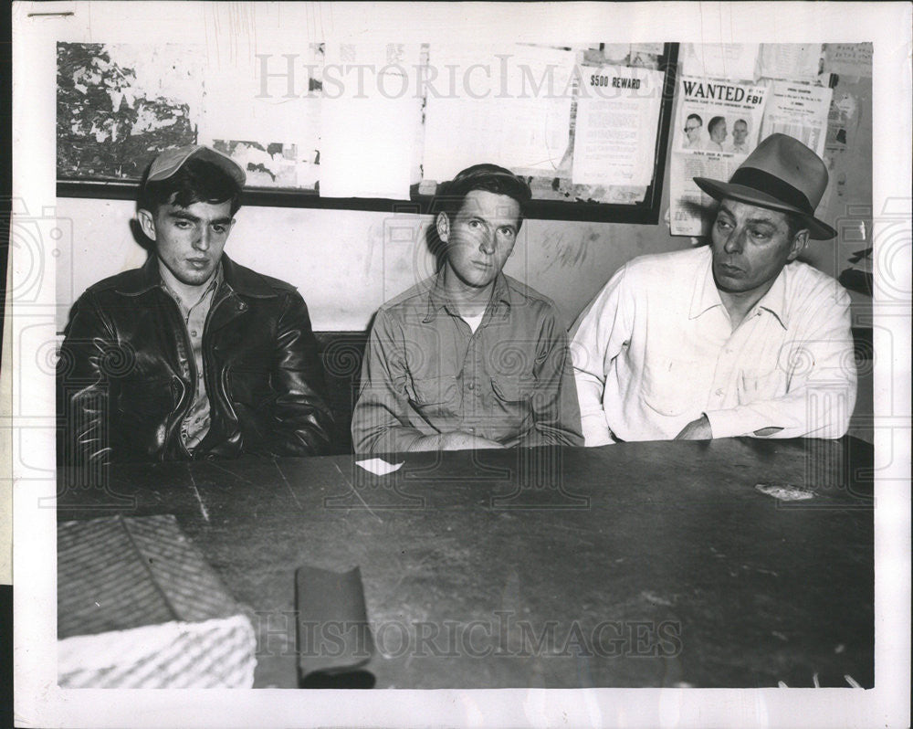 1955 Press Photo Wallace Swanson,Richard Nash,Dect Fred Hartmann - Historic Images