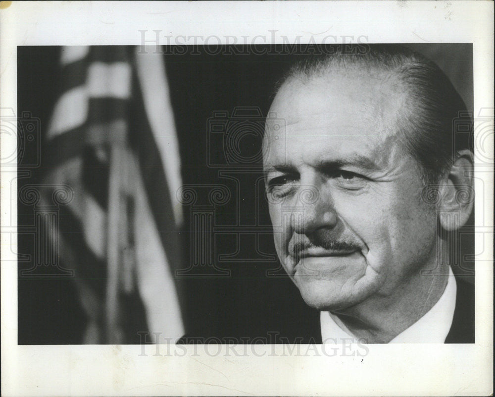 1972 Press Photo Democrat Of Utah Senator Frank Moss - Historic Images