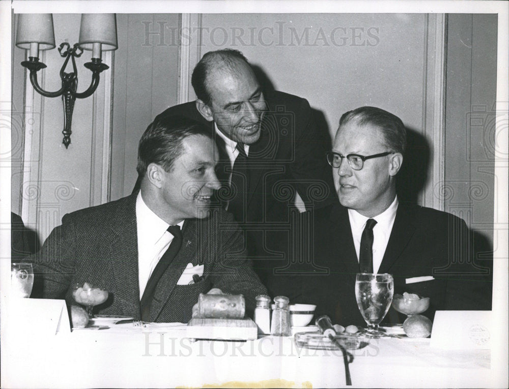 1964 Press Photo Charles H. Percy GOP Candidate for Governor of Illinois - Historic Images