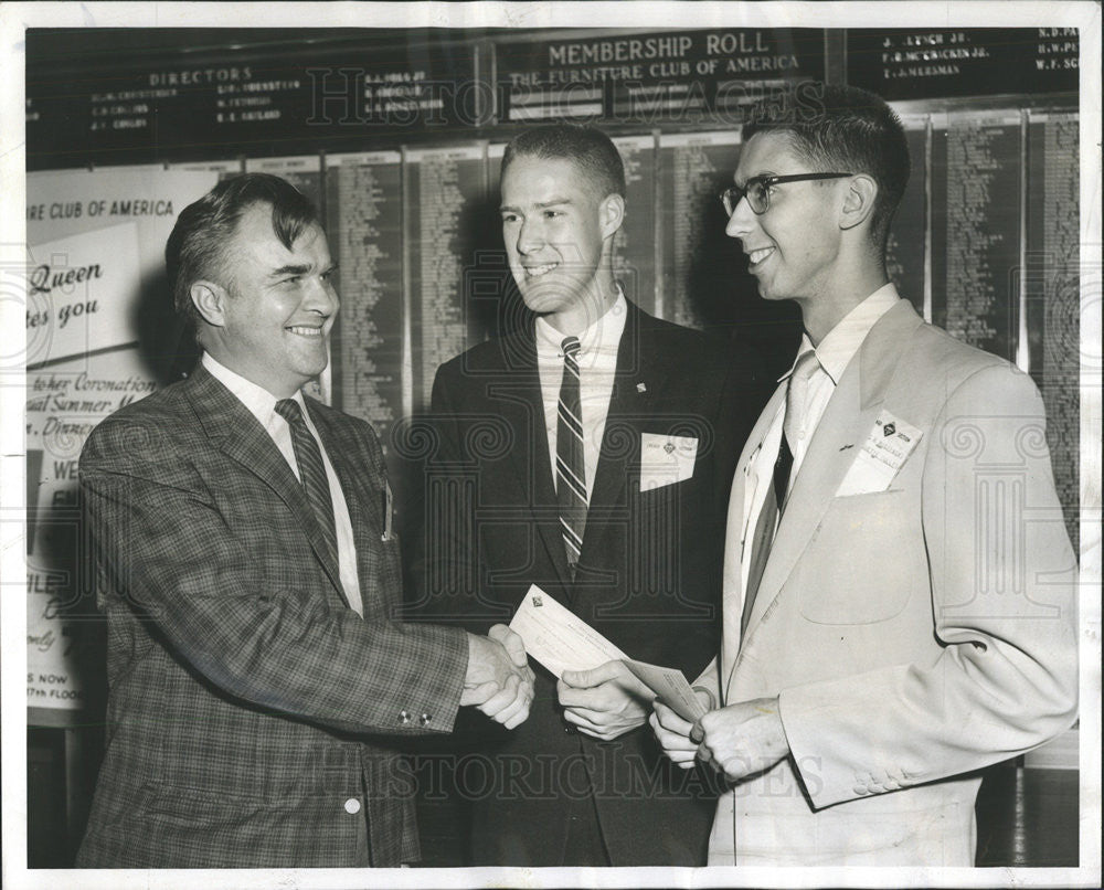 1958 Press Photo Chicago American Chemical Society - Historic Images