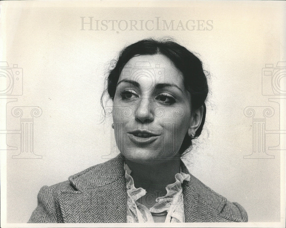 1981 Press Photo Barbara Mosacchio - Historic Images