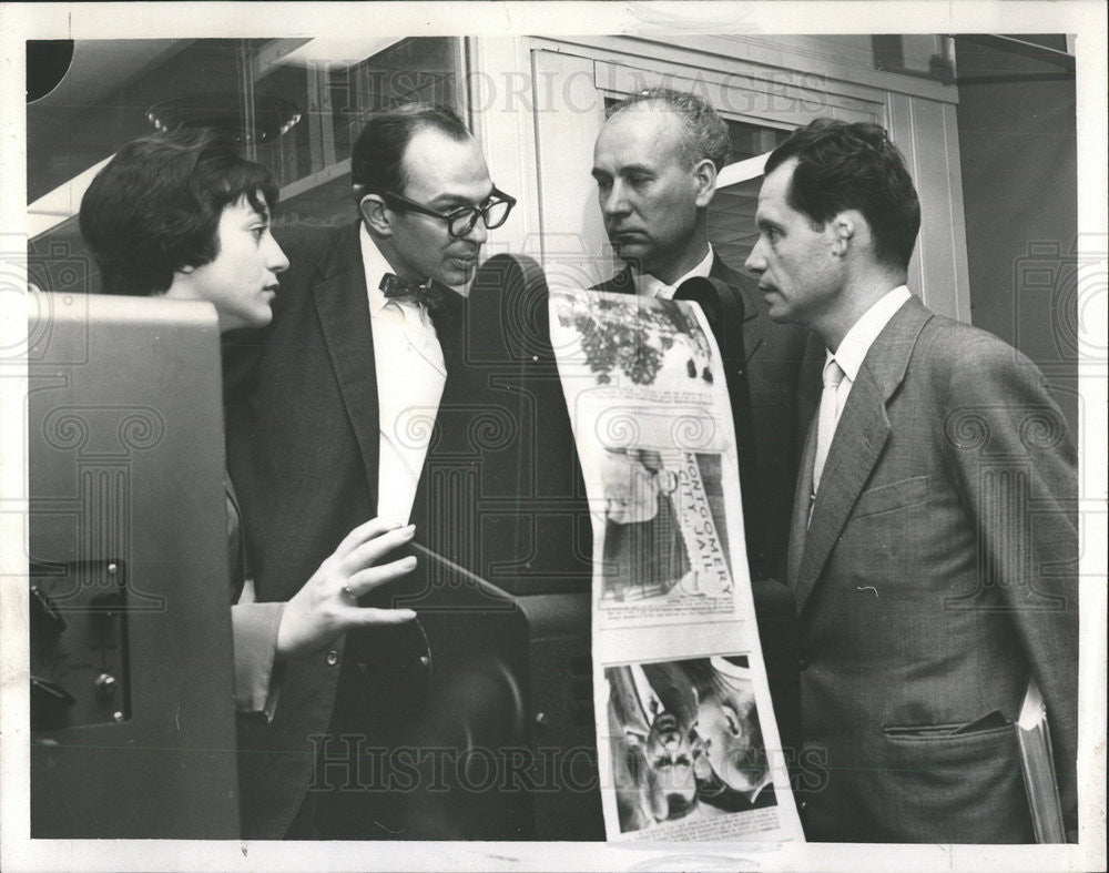 1960 Press Photo Soviets Mikhail Pashkov &amp; Alexander Belostotsky, Guide Mariella - Historic Images