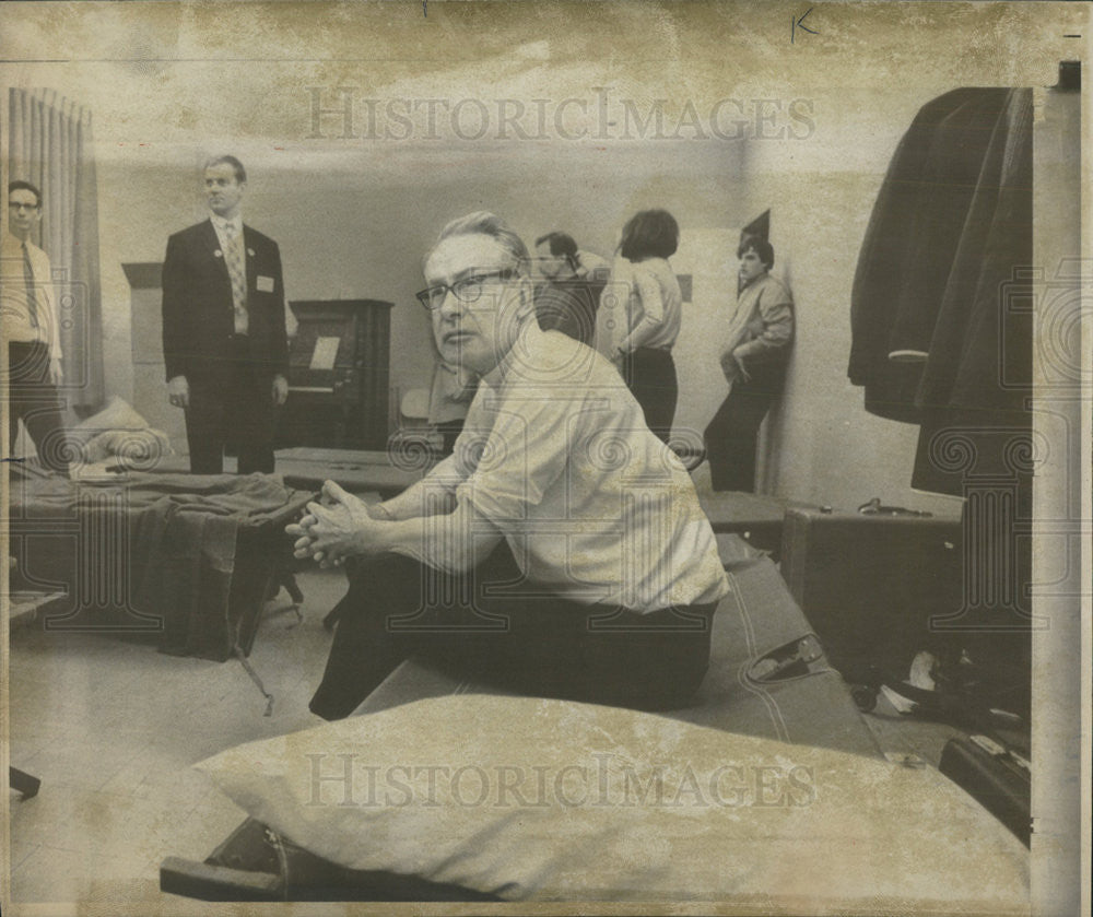 1969 Press Photo Rev.Culbert G Rutenber - Historic Images