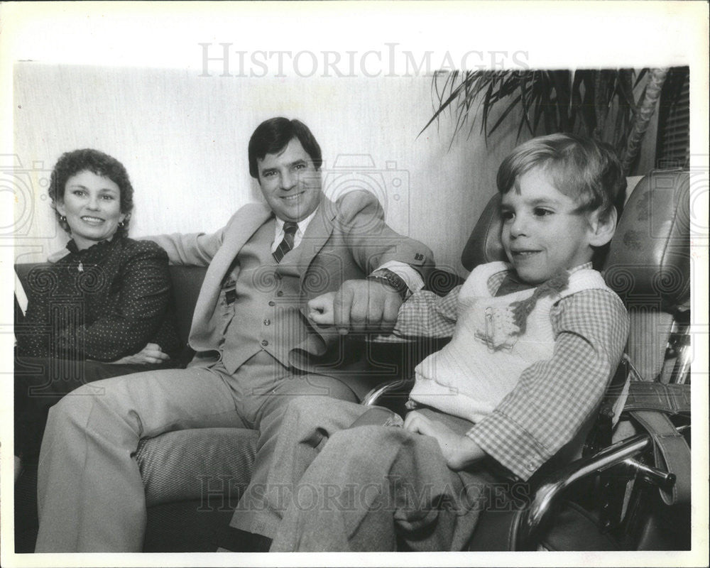 1984 Press Photo Michael Ryan, won a malpractice settlement could exceed $100M - Historic Images