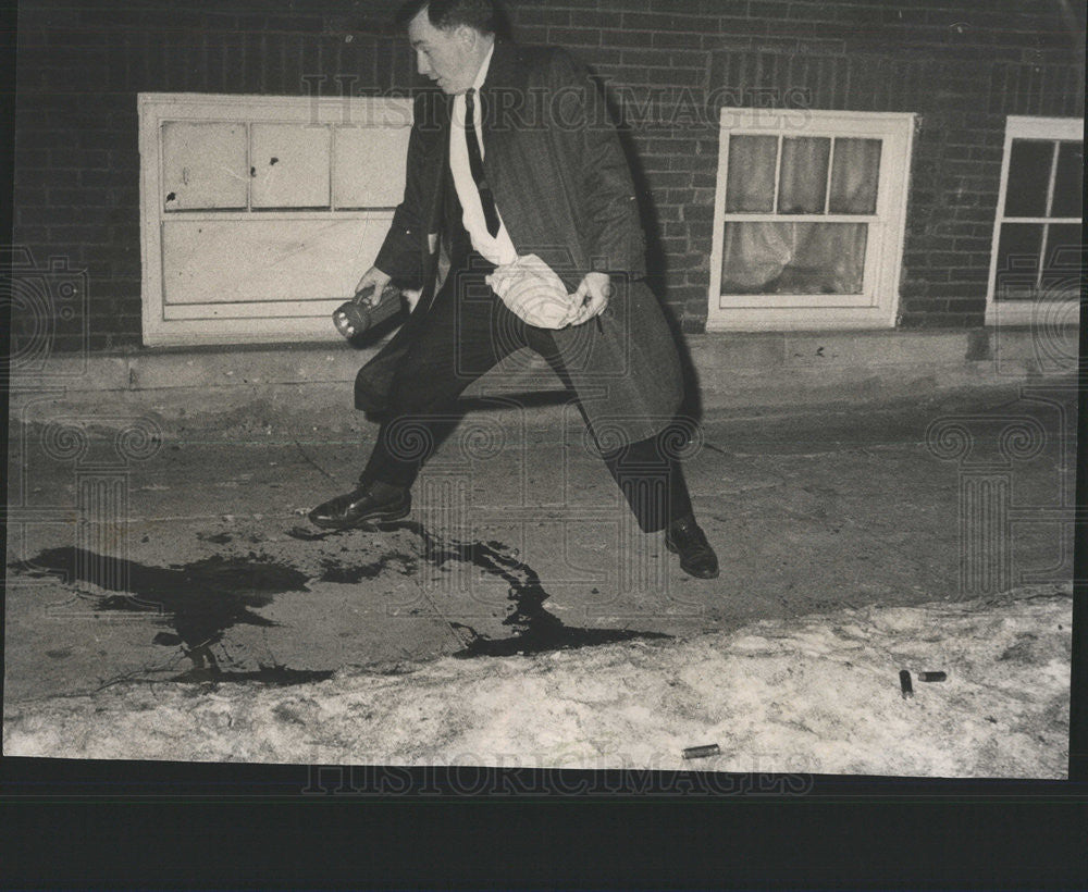 1961 Press Photo Shells From Shotgun That Killed Joseph Polito - Historic Images