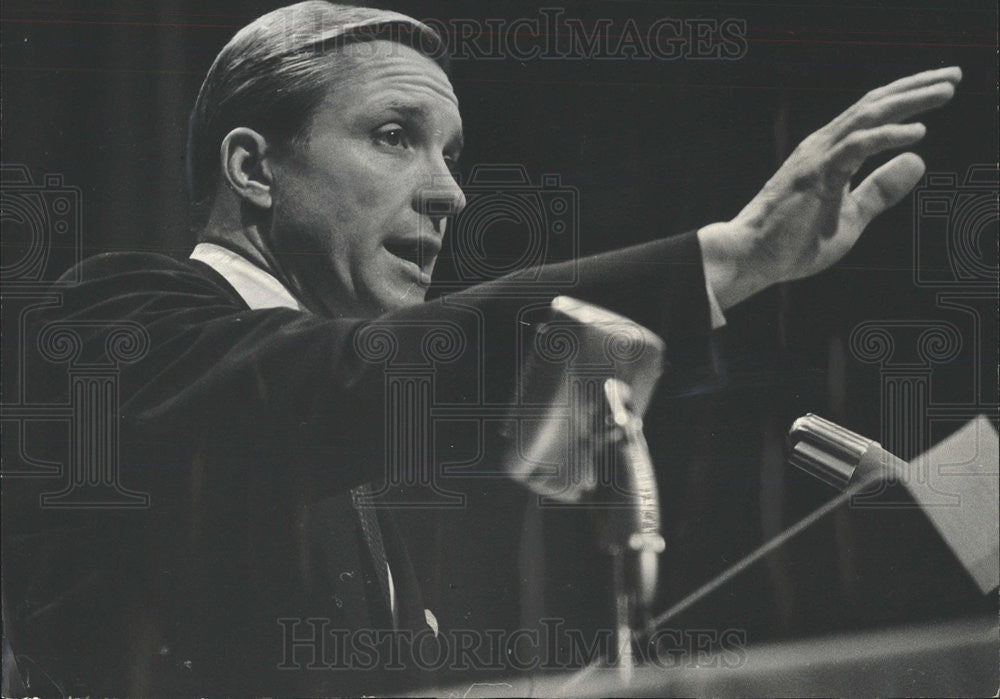 1966 Press Photo US Senate Rep Charles Percy - Historic Images