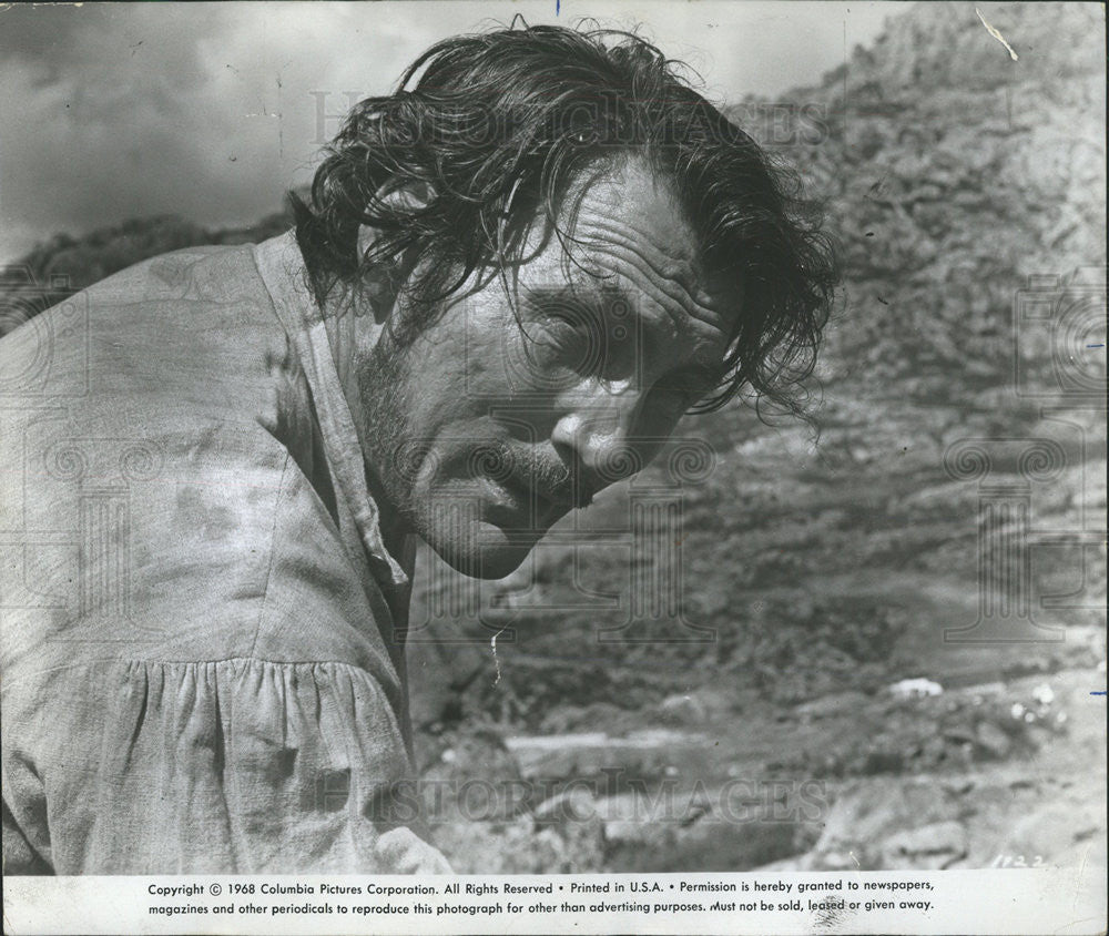 1971 Press Photo Jack Palance as Parson Galt in &quot;The Desperadoes&quot; - Historic Images