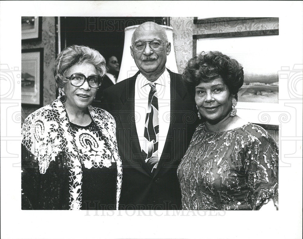 1991 Press Photo &quot;United Negro Appeal&quot; dinner - Historic Images