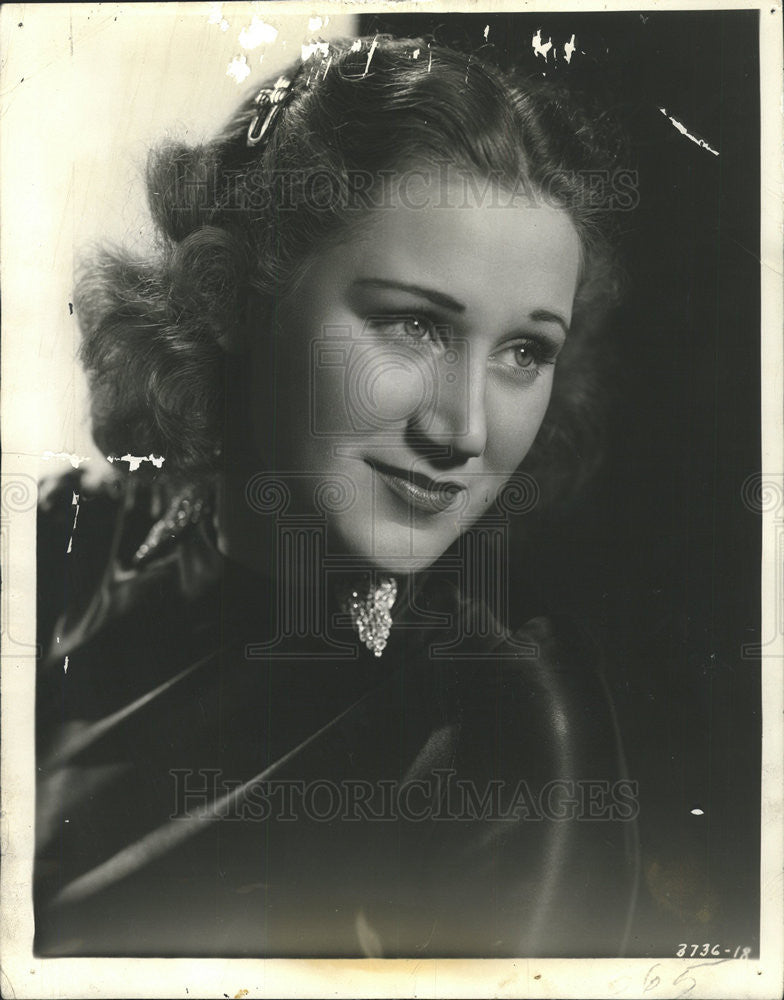 1938 Press Photo Dorothy Lowell American Radio Personality - Historic Images