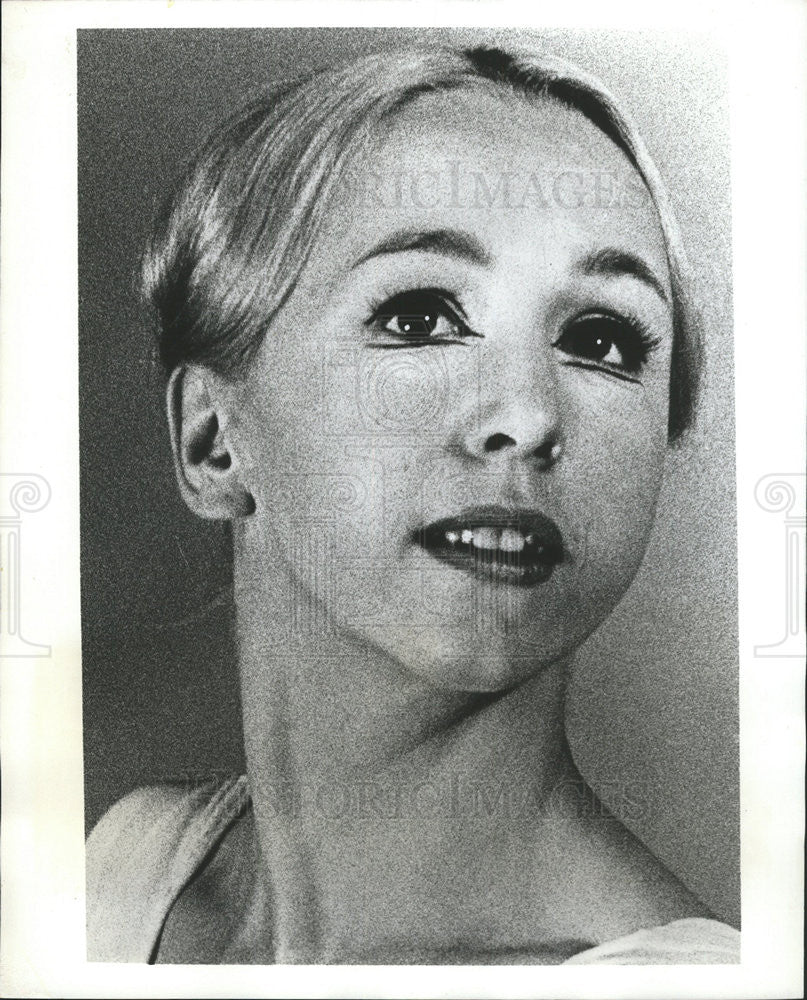 1972 Press Photo Sue Loyd, A Leading City Center Joffrey Ballet Dancer - Historic Images