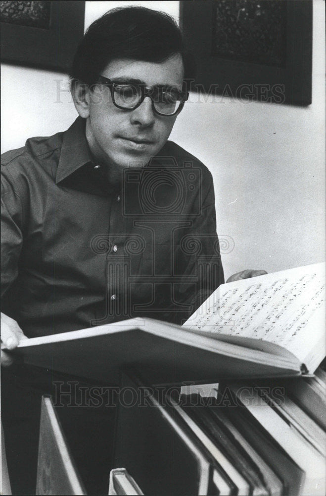 1972 Press Photo Jerome Lowenthal American Classical Music Pianist - Historic Images