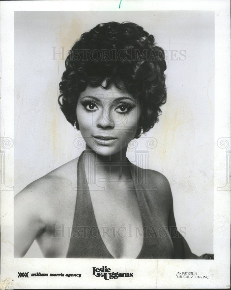 1974 Press Photo Actress Leslie Uggams promotional photo - Historic Images