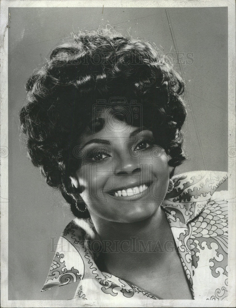 1970 Press Photo Leslie Uggams American Film Television Actress Singer - Historic Images