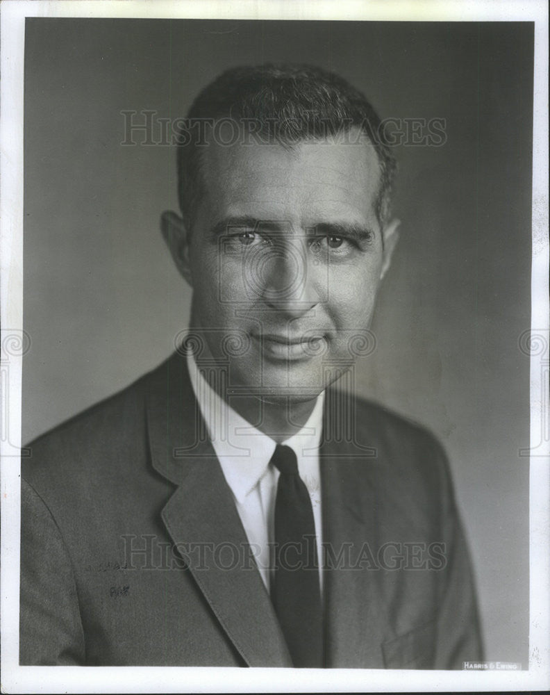 1967 Press Photo Henry Hall Wilson Jr Pres Chicago Board Trade - Historic Images