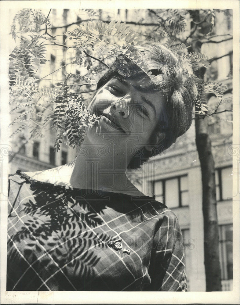 1963 Press Photo Carolyn Ream, Public Service Bureau Tour Guide - Historic Images