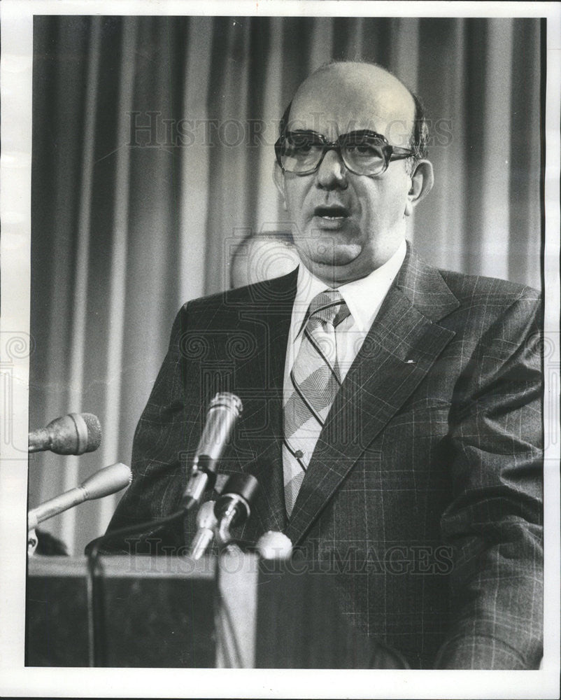 1976 Press Photo COP President William G Redden - Historic Images