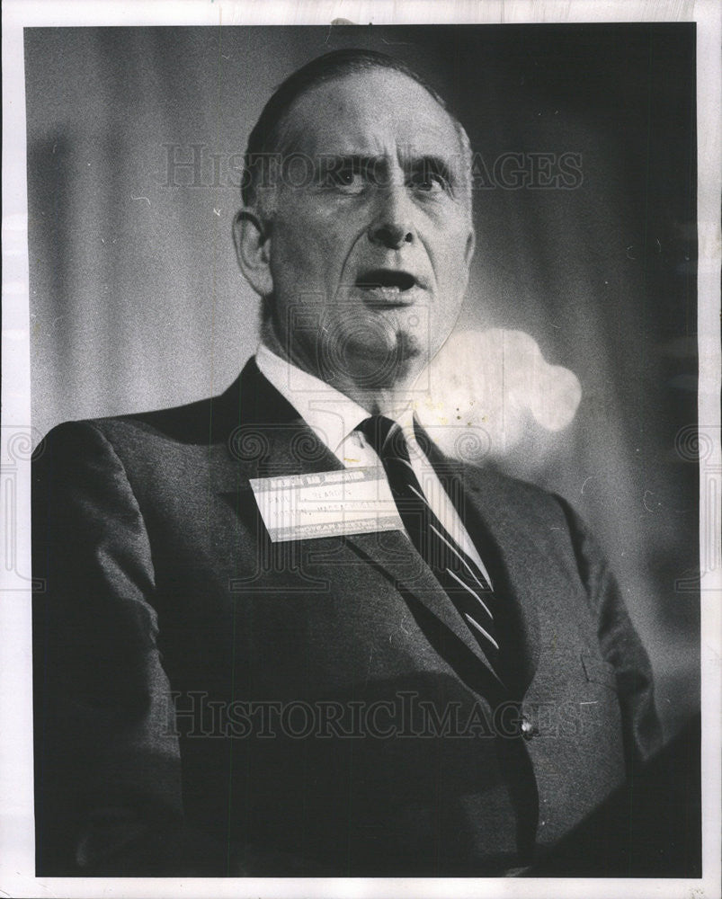 1968 Press Photo Paul C. Reardon United States Massachusetts Judge - Historic Images