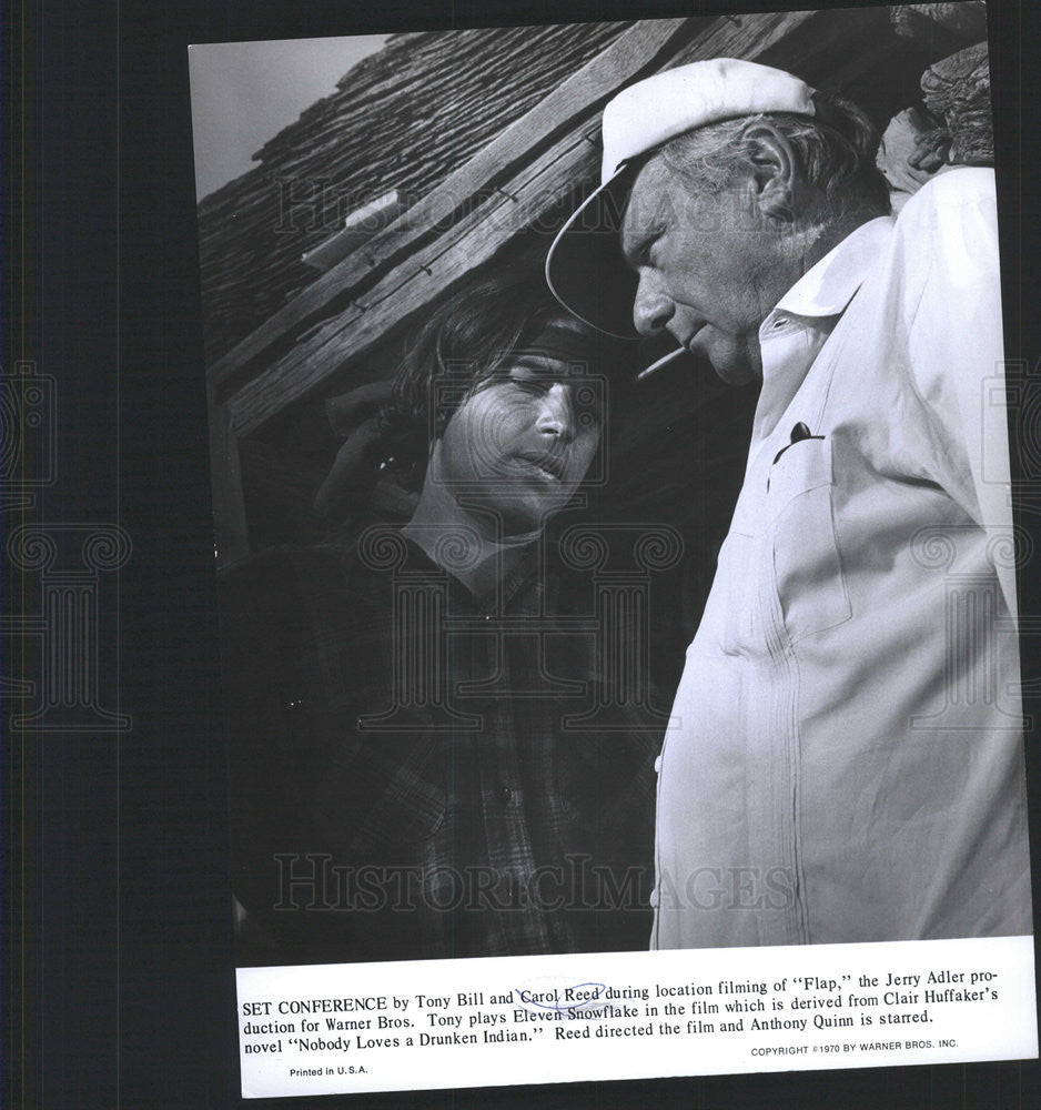 1970 Press Photo Tony Bill/Carol Reed/Actor/Director/Academy Award - Historic Images
