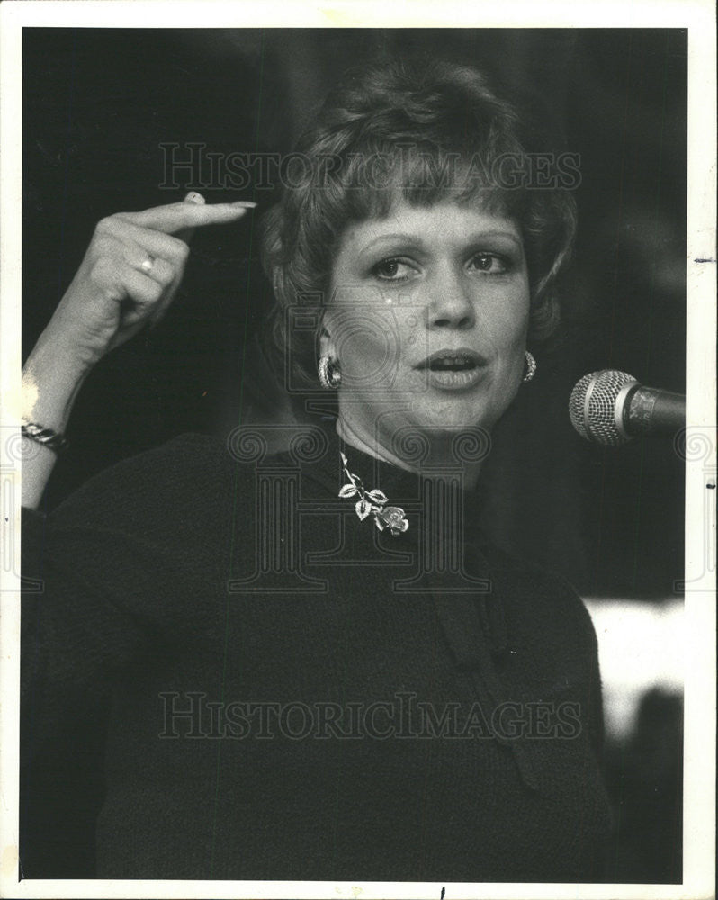 1981 Press Photo Maureen Reagan American Film Television Actress - Historic Images