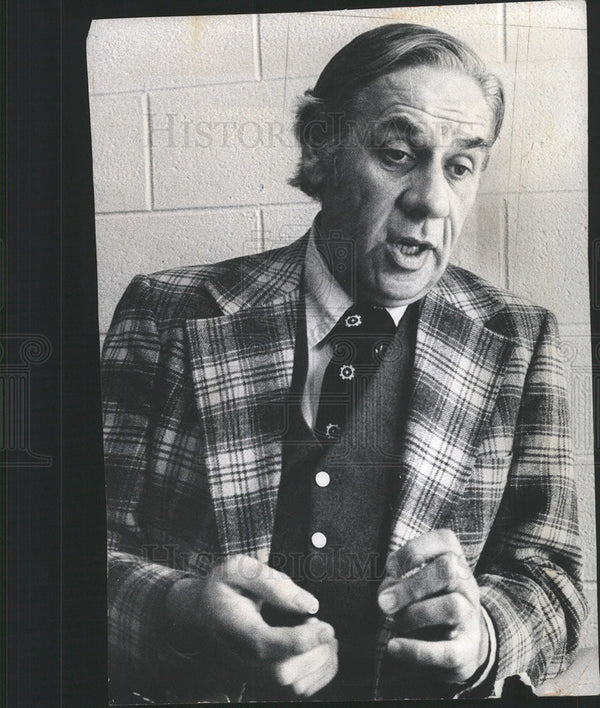 1974 Press Photo Ray Rayner,comedian - Historic Images