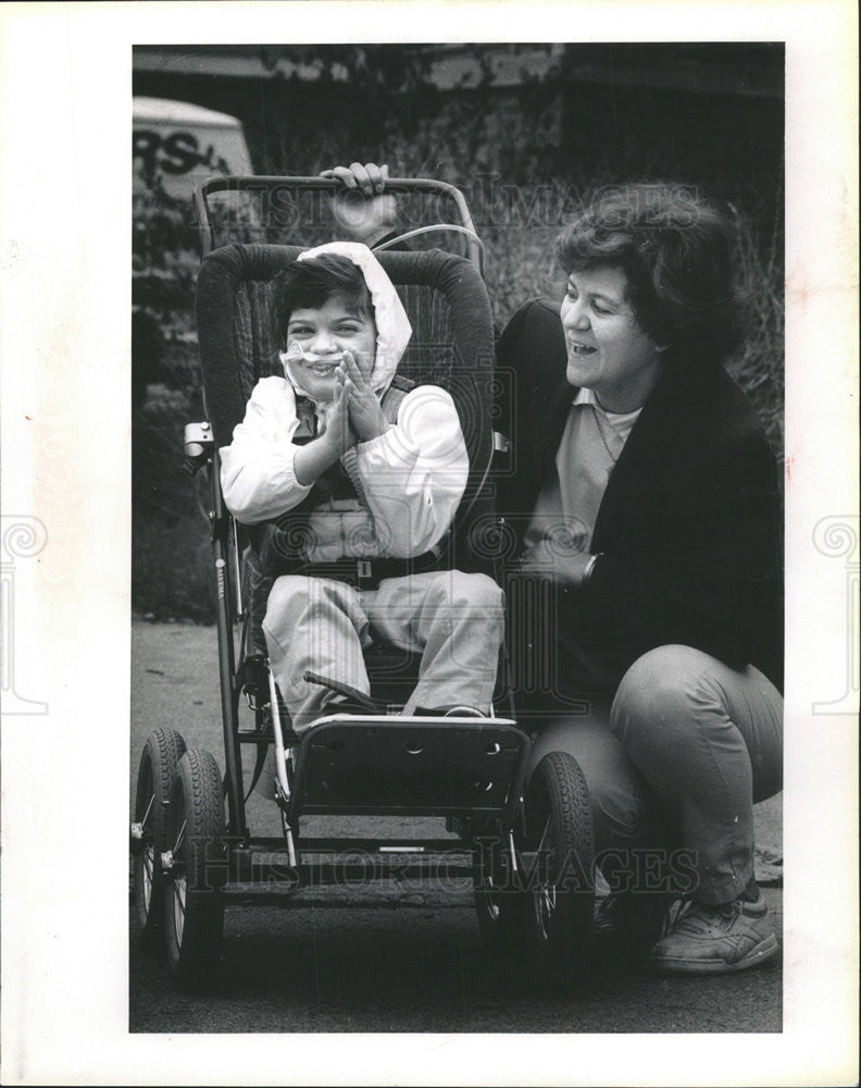 1989 Press Photo SUSAN MAHER ELIZABETH - Historic Images