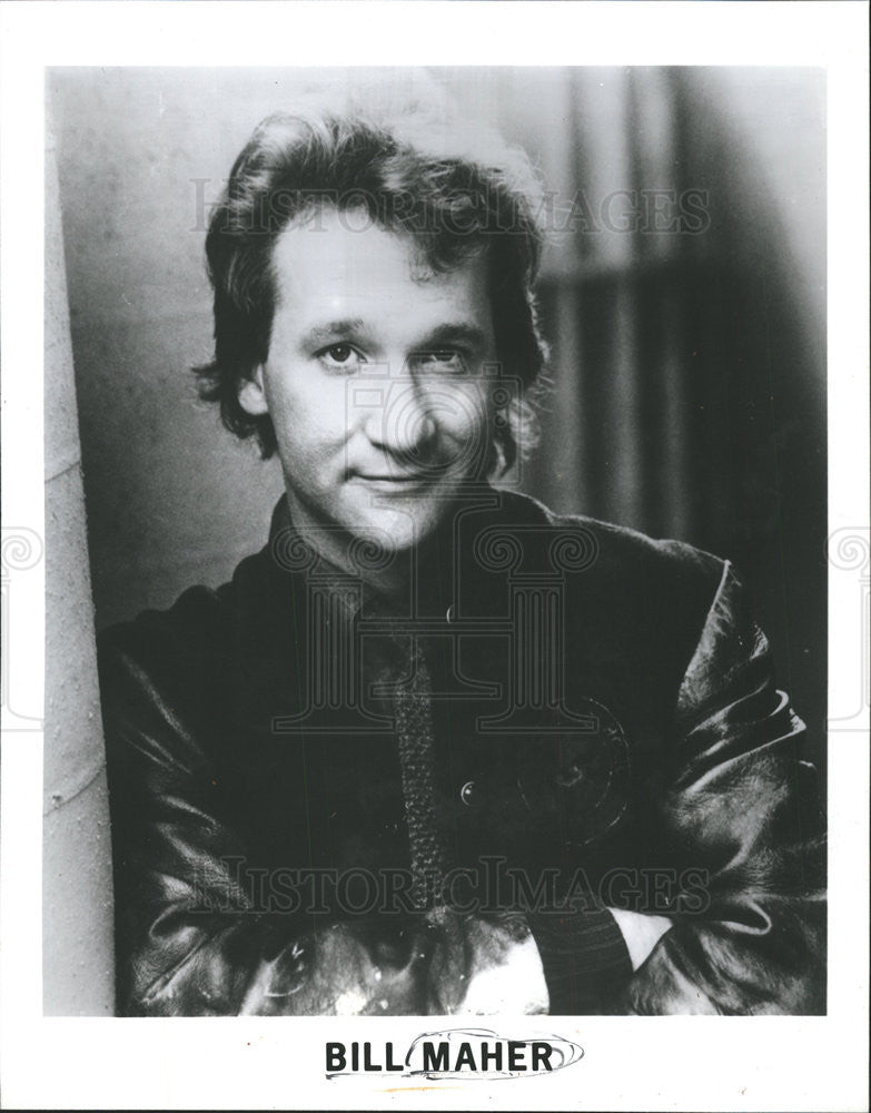 Press Photo Bill Maher,comedian - Historic Images