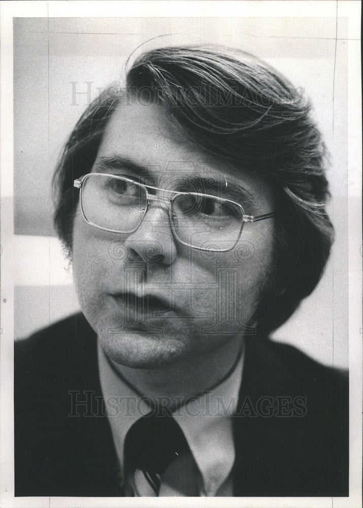 1974 Press Photo William Manseau Priest - Historic Images