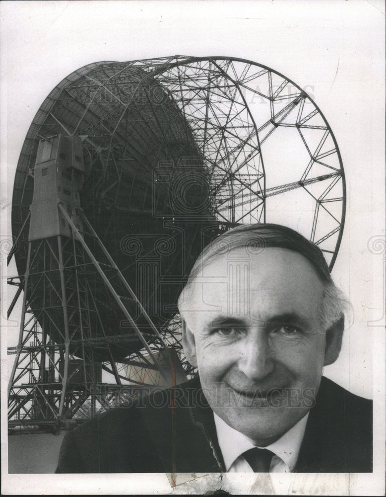 1967 Press Photo ,Sir Bernard Lovell Astronomers - Historic Images