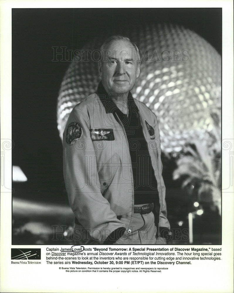 Press Photo Captain James Lovell United States NASA Apollo 13 Astronaut - Historic Images
