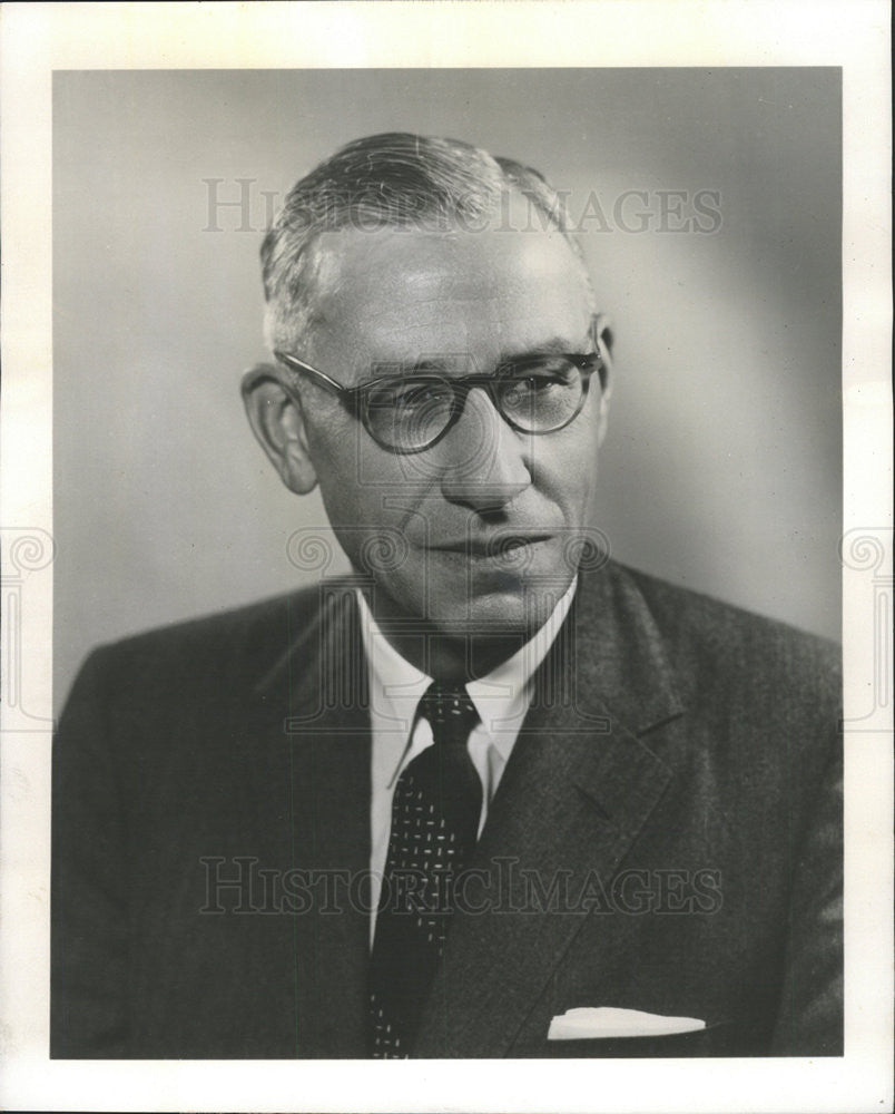 1965 Press Photo Edward W Wilson Armour & Company President - Historic Images