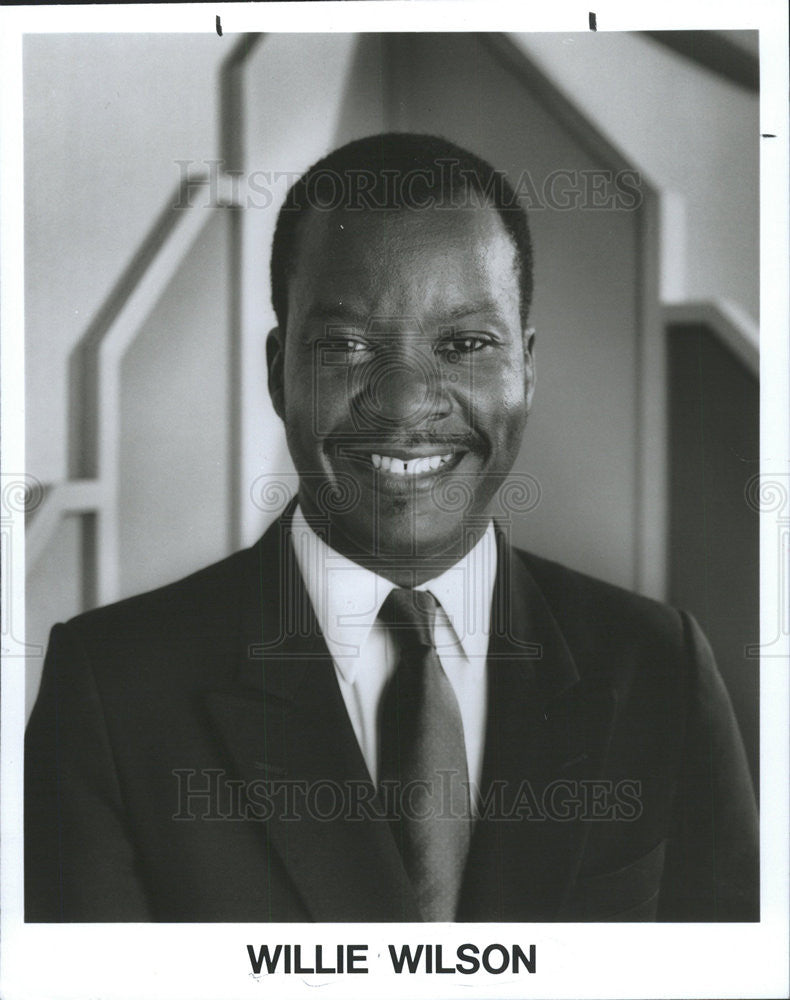 Press Photo Willie Wilson American Television Gospel Show Producer - Historic Images