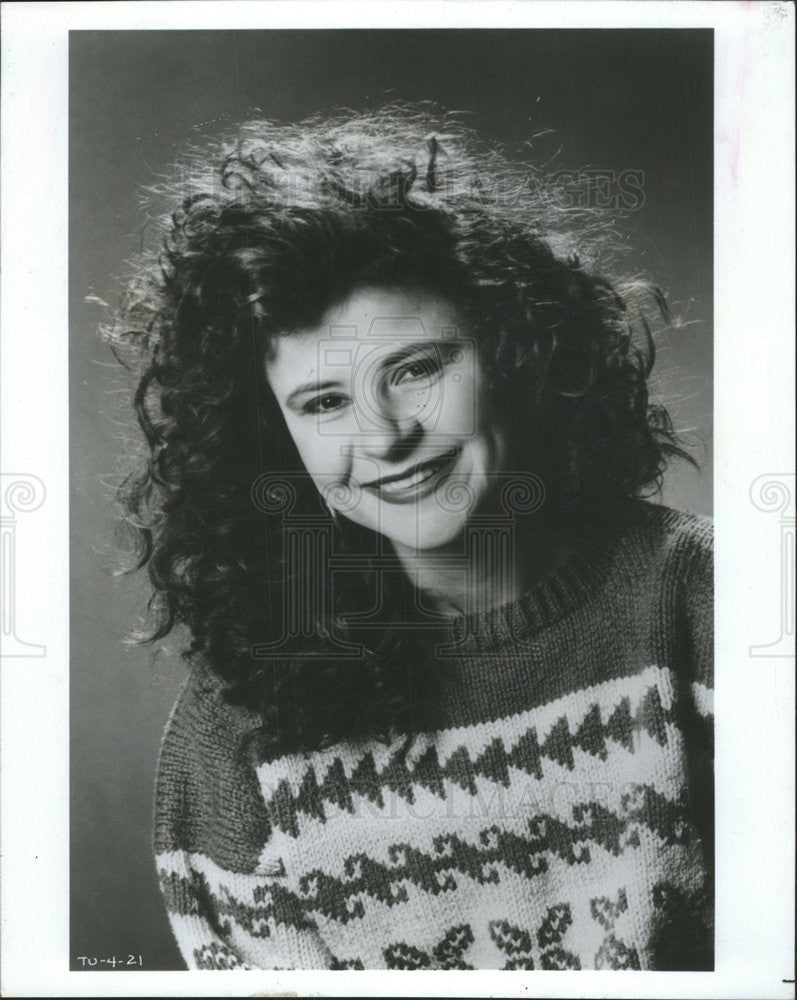 1987 Press Photo Tracey Ullman Comedienne &quot;The Tracy Ullman Show&quot; - Historic Images