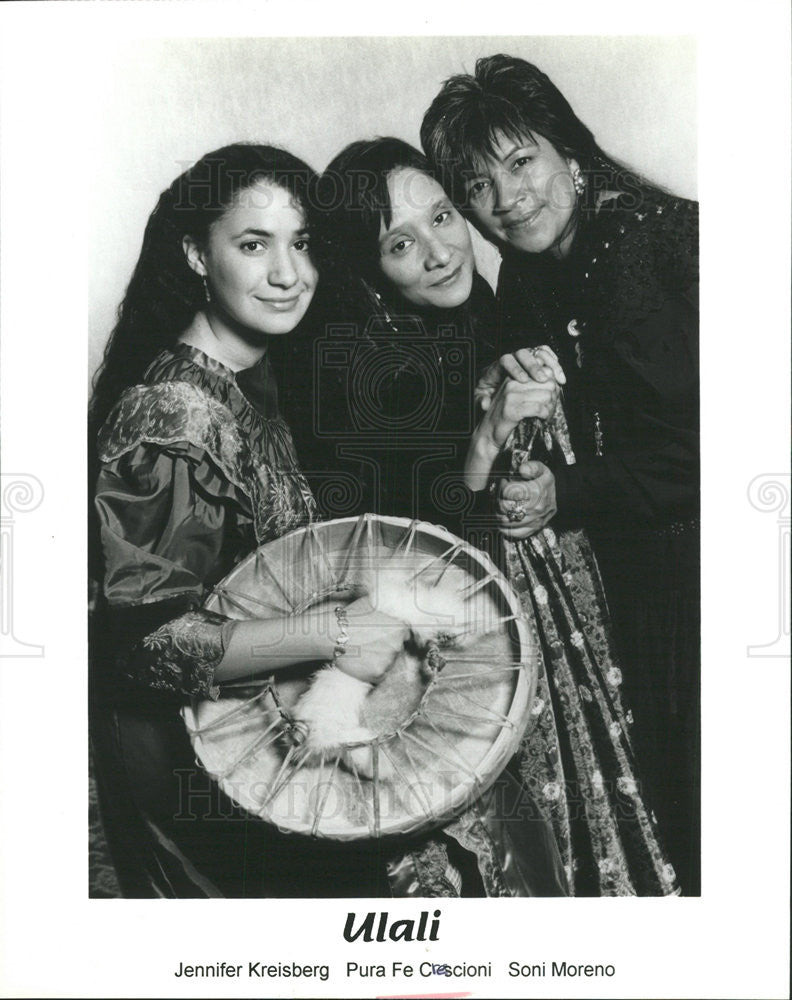 Ulali 1996 Press Photo A Capella Group Ulali - Historic Images