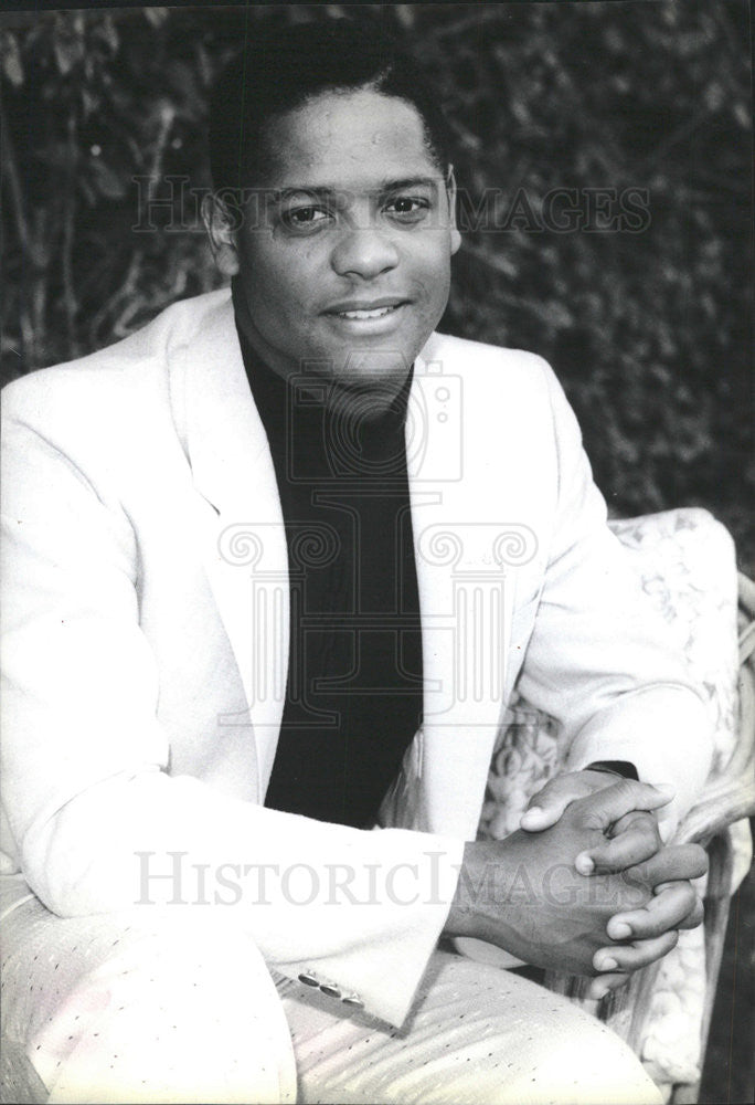 1990 Press Photo Blair Underwood &quot;L.A. Law&quot; - Historic Images