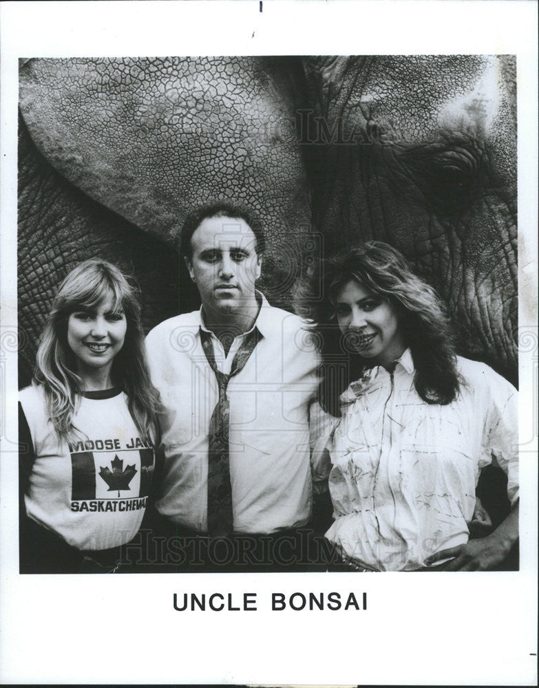 1987 Press Photo Musical Group Uncle Bonsai - Historic Images