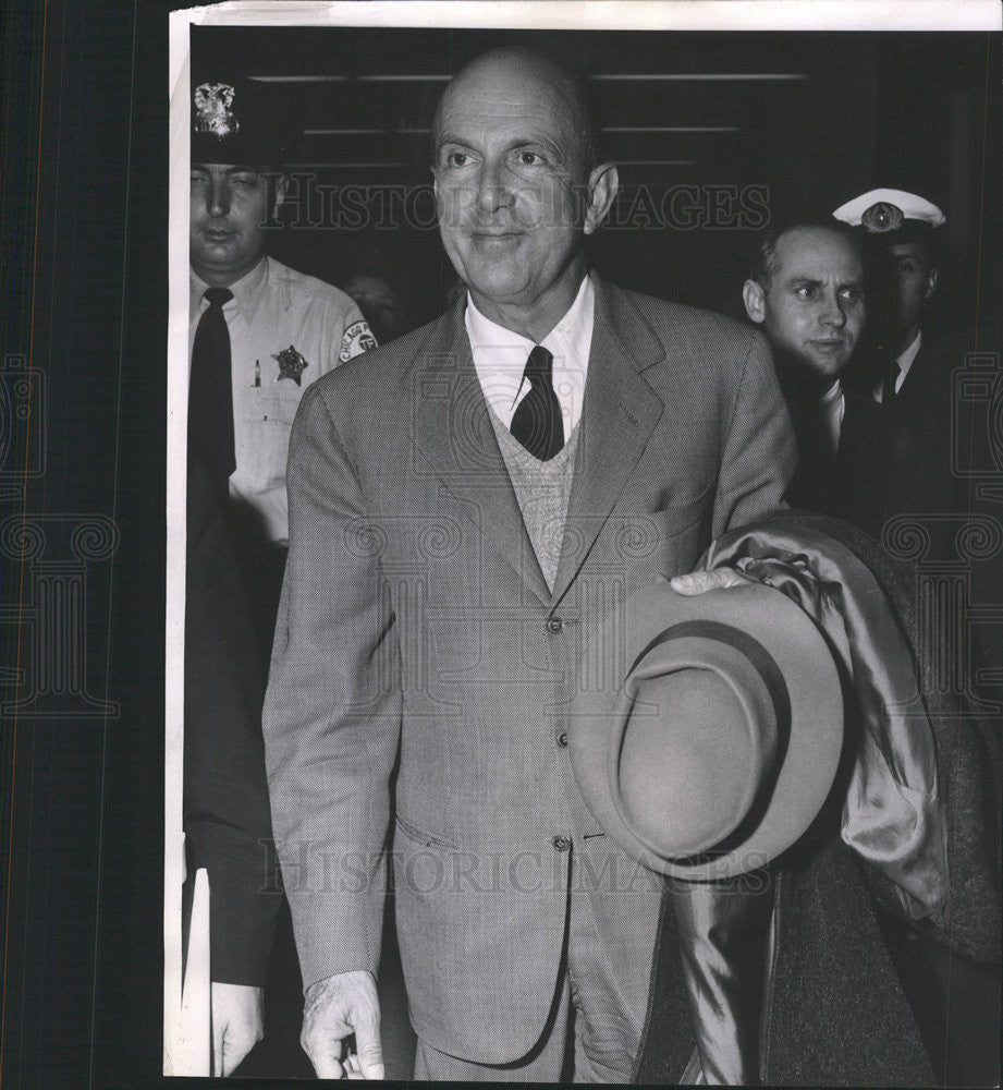 1963 Press Photo Former King Umberto II of Italy - Historic Images