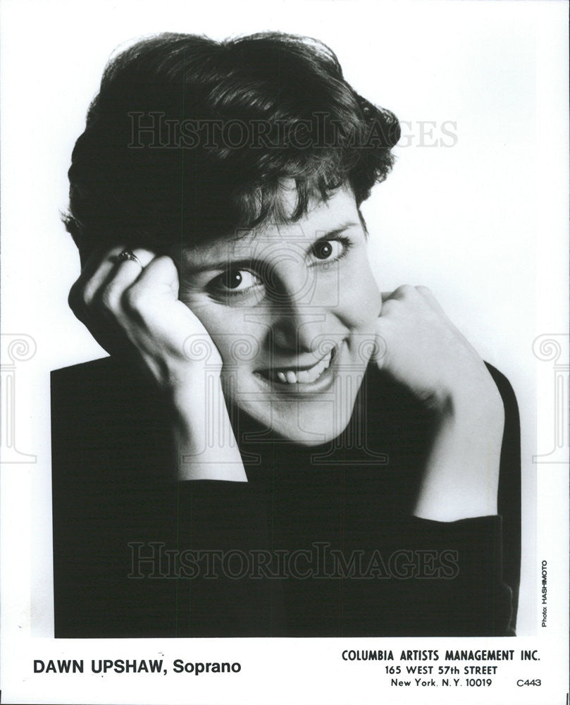 1995 Press Photo Dawn Upshaw Soprano Singer - Historic Images