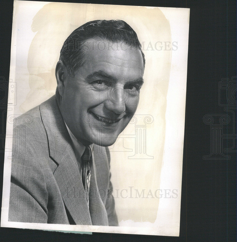 1957 Press Photo Ted Mack American radio TV host NBC Original Amateur Hour - Historic Images